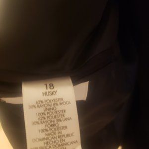 Boy's 18 Husky 2pc Suit